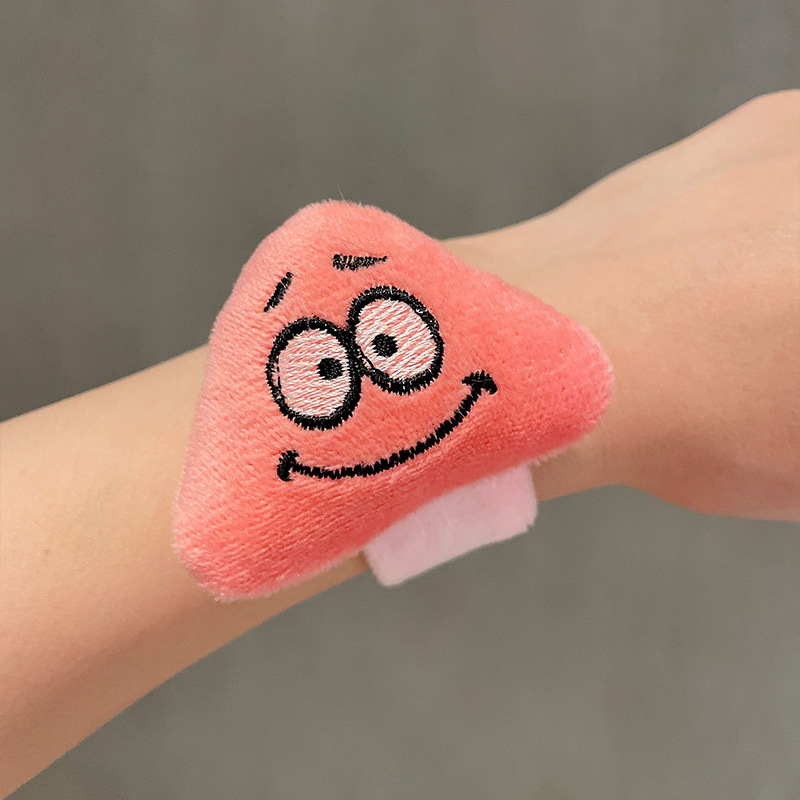 Pliušinė rankos apyrankė su karikatūrų personažais, unisex, dekoratyvinis aksesuaras gimtadieniams ir šventėms