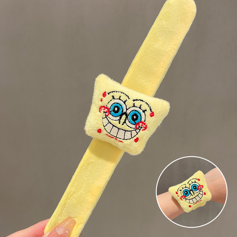 Pliušinė rankos apyrankė su karikatūrų personažais, unisex, dekoratyvinis aksesuaras gimtadieniams ir šventėms