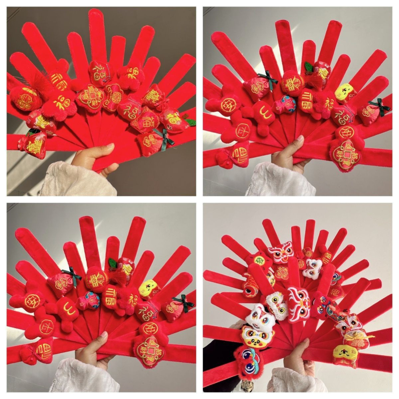 Pliušinė rankos apyrankė su karikatūrų personažais, unisex, dekoratyvinis aksesuaras gimtadieniams ir šventėms