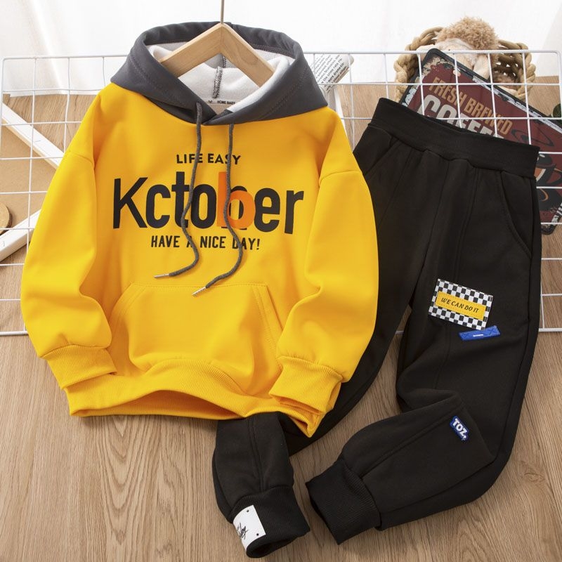 Vaikiškas dviejų dalių kostiumas su ilgomis rankovėmis (megztas audinys, triušio kailis 91–95%, pavasaris 2025)