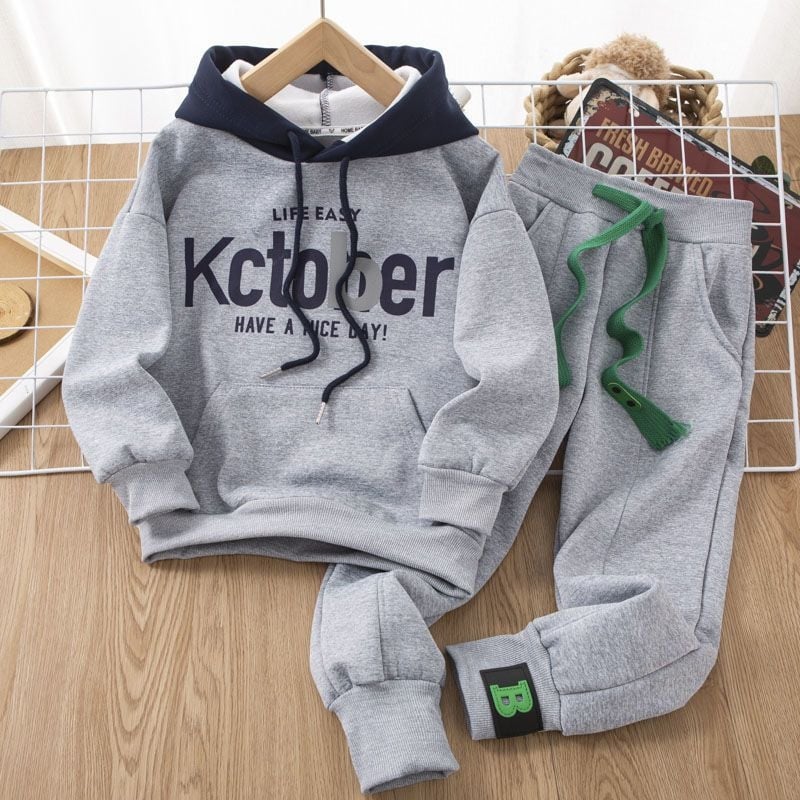 Vaikiškas dviejų dalių kostiumas su ilgomis rankovėmis (megztas audinys, triušio kailis 91–95%, pavasaris 2025)