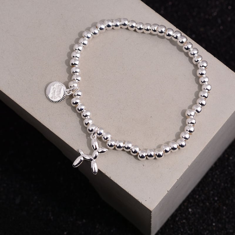 Гривна от медни мъниста с кръгли елементи, геометричен минималистичен дизайн за жени, електроплатиран завършек