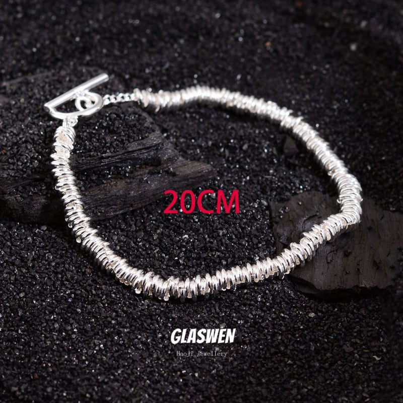 Гривна от медни мъниста с кръгли елементи, геометричен минималистичен дизайн за жени, електроплатиран завършек