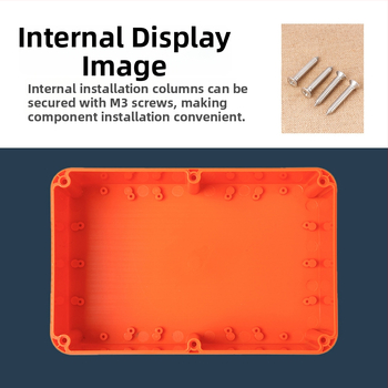 ABS-plastist veekindel korpus sise- ja välistingimusteks – sobib liitiumakumulatorile, turvasüsteemi jälgimiskastile, kaablite jaotusele ja toiteallika korpusele