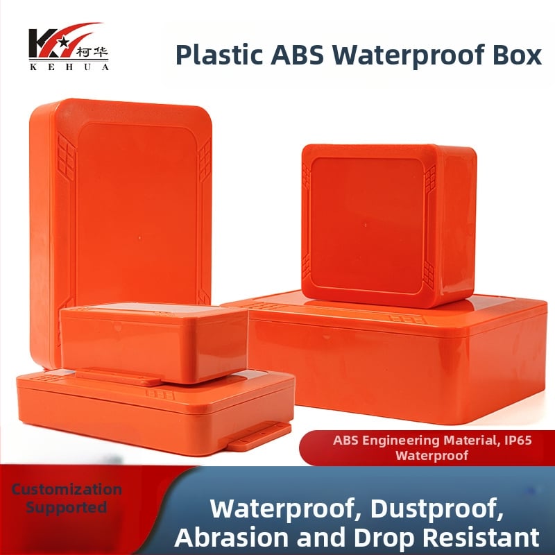 ABS-plastist veekindel korpus sise- ja välistingimusteks – sobib liitiumakumulatorile, turvasüsteemi jälgimiskastile, kaablite jaotusele ja toiteallika korpusele