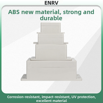 Wenzhou enrui veekindel ühenduskast terminalidega, 1 sissepääs 2 väljundit, välistingimustesse tööstuslikuks kasutamiseks