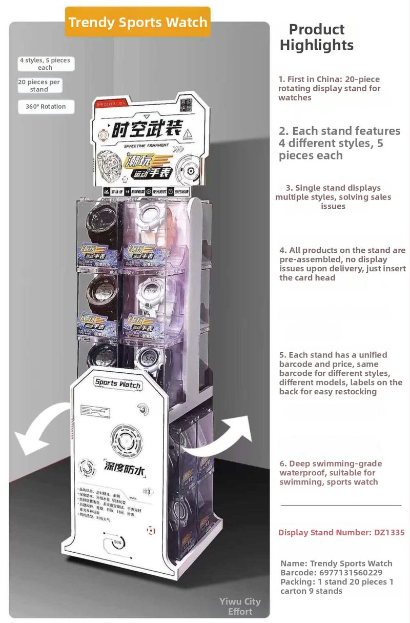 Elektroniline laste kell digitaalse kuvaga, ümmargune näidik, korpus ja rihm resinist, veekindel kuni 25 m