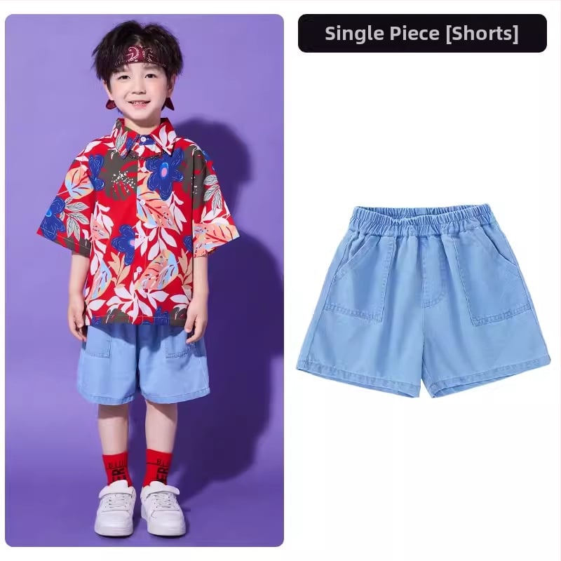 Vaikų hiphopo pasirodymo kostiumas, universalus, 65% medvilnė, vasara 2024, tinka 8+ metų vaikams