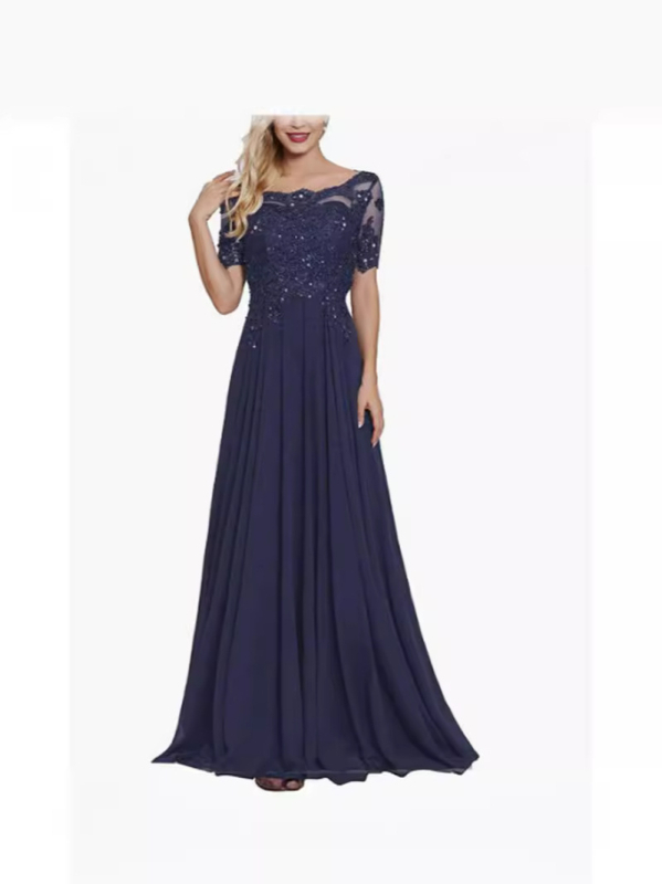 Večernja haljina bez leđa, duboki V izrez, bez rukava, mješavina poliestera i spandeksa, batik proces