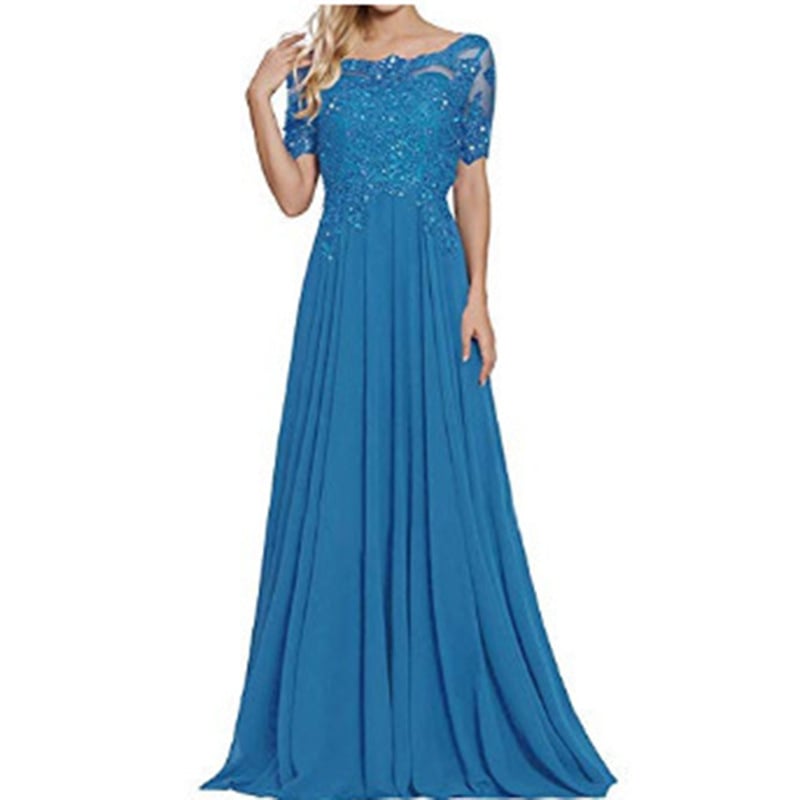 Večernja haljina bez leđa, duboki V izrez, bez rukava, mješavina poliestera i spandeksa, batik proces