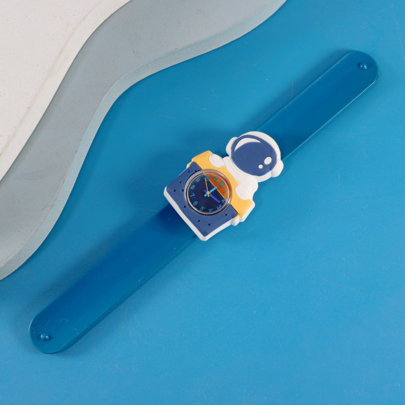Dječji karikaturalni kvarcni sat sa SL68 mehanizamom, silikonska traka, kružni cifernik, vijčana krunica, vodootporan