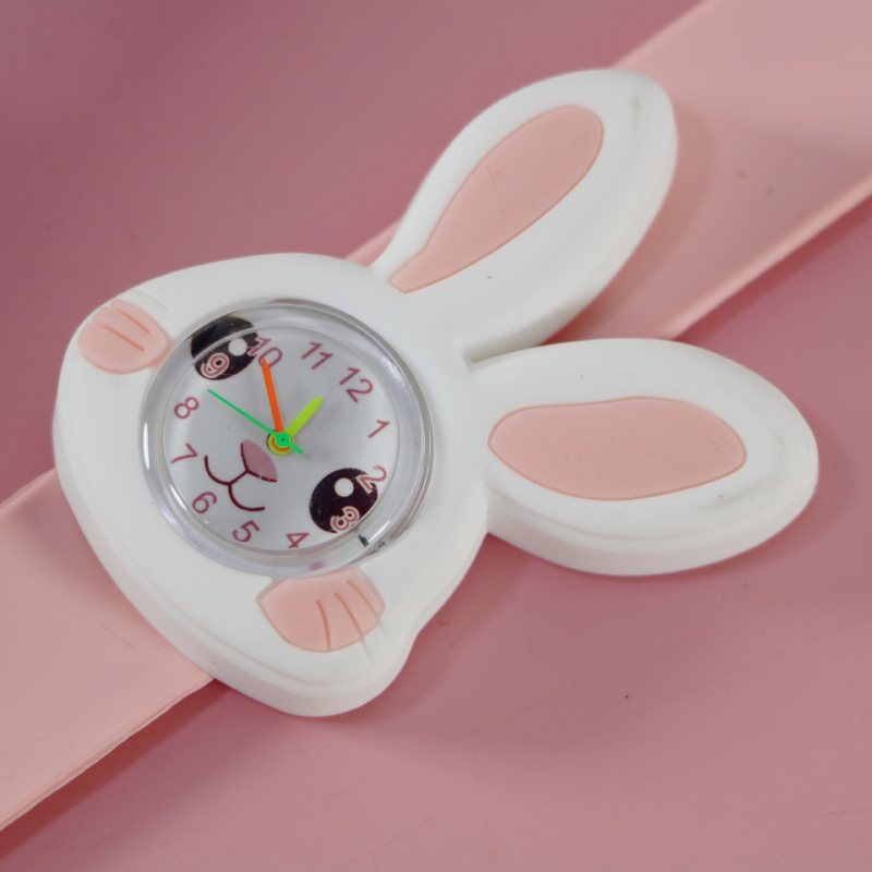 Dječji karikaturalni kvarcni sat sa SL68 mehanizamom, silikonska traka, kružni cifernik, vijčana krunica, vodootporan