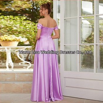 Вечерна рокля с една рамо, без ръкави, дълга, с висока талия, тънък силует, полиестерова материя