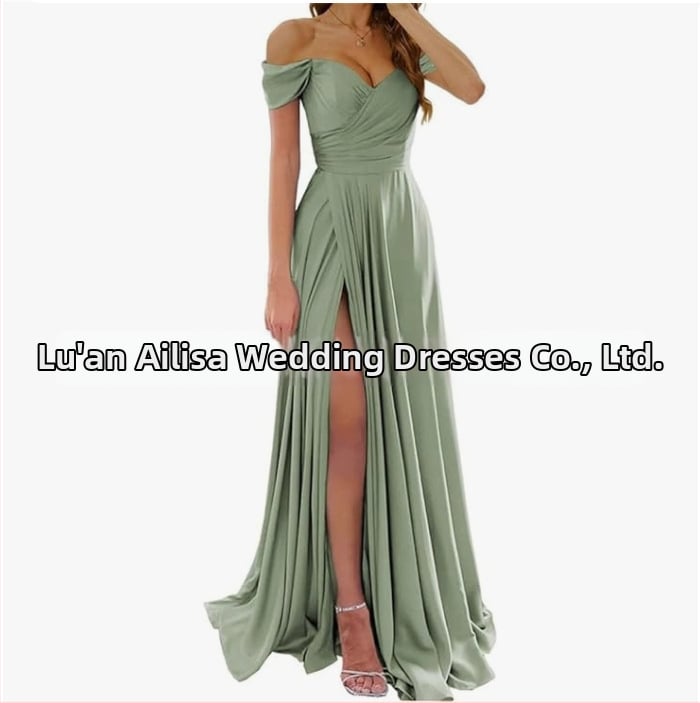 Вечерна рокля с една рамо, без ръкави, дълга, с висока талия, тънък силует, полиестерова материя