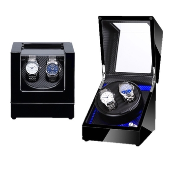 Automata mechanikus órák feltekerő doboza | Modell SVC2000, MDF piano felülettel, kézi csiszolás és polírozás