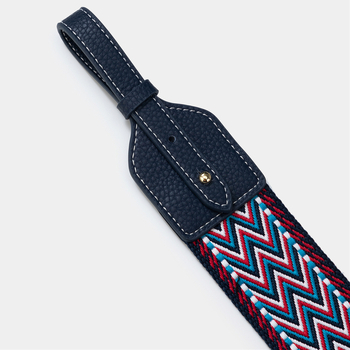 Remen za torbu / ramenski remen, poliesterski, prugasti uzorak, minimalistički i luksuzni stil, proljetno izdanje 2025