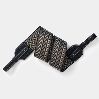 Remen za torbu / ramenski remen, poliesterski, prugasti uzorak, minimalistički i luksuzni stil, proljetno izdanje 2025