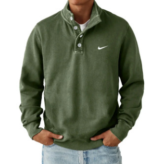 Vīriešu brīvā piegriezuma džemperis ar drukātu rakstu, garas piedurknes, 99% poliesters, digitālā druka, 3D kabata