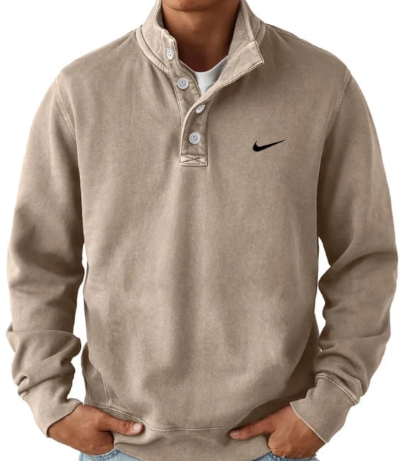 Vīriešu brīvā piegriezuma džemperis ar drukātu rakstu, garas piedurknes, 99% poliesters, digitālā druka, 3D kabata