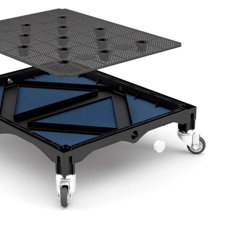 Plastmasas puķu pods ar nordiska stila, piemērots grīdai, injekcijas veidots, elpojošs un izturīgs