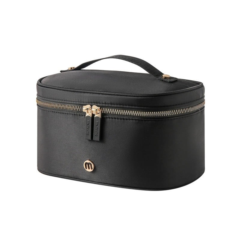 Nailoninė kosmetinė rankinė, atspari vandeniui, kvėpuojanti, daugiafunkcinė, su užtrauktuku