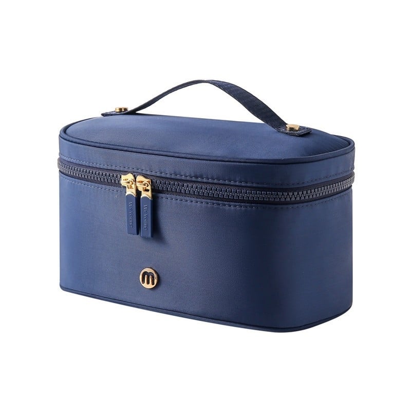 Nailoninė kosmetinė rankinė, atspari vandeniui, kvėpuojanti, daugiafunkcinė, su užtrauktuku