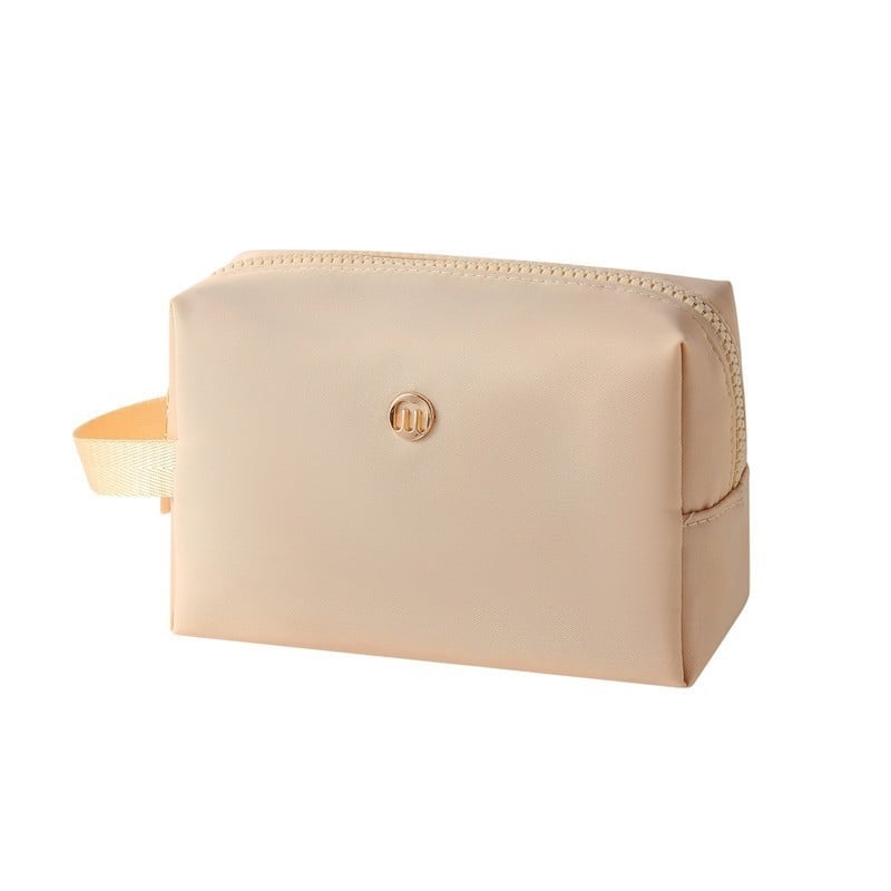 Nailoninė kosmetinė rankinė, atspari vandeniui, kvėpuojanti, daugiafunkcinė, su užtrauktuku