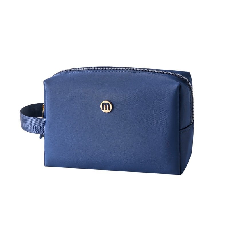 Nailoninė kosmetinė rankinė, atspari vandeniui, kvėpuojanti, daugiafunkcinė, su užtrauktuku