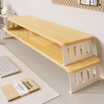 Kompiuterio monitoriaus pakėlėjas su staliniu saugojimo dėklu, iš anglies plieno, tinkamas darbastalio ekranams/notebook, stalinis stilius, modelis 2325597419016389120, prekinis ženklas Mugg