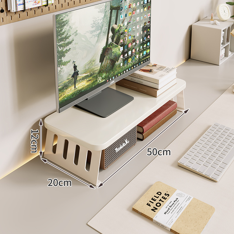 Kompiuterio monitoriaus pakėlėjas su staliniu saugojimo dėklu, iš anglies plieno, tinkamas darbastalio ekranams/notebook, stalinis stilius, modelis 2325597419016389120, prekinis ženklas Mugg