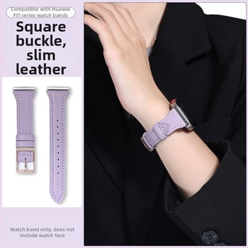 Huawei Fit4/Pro óraszíj – valódi bőr, Day csat, márka Three Thousand Episodes, 2025 ősz