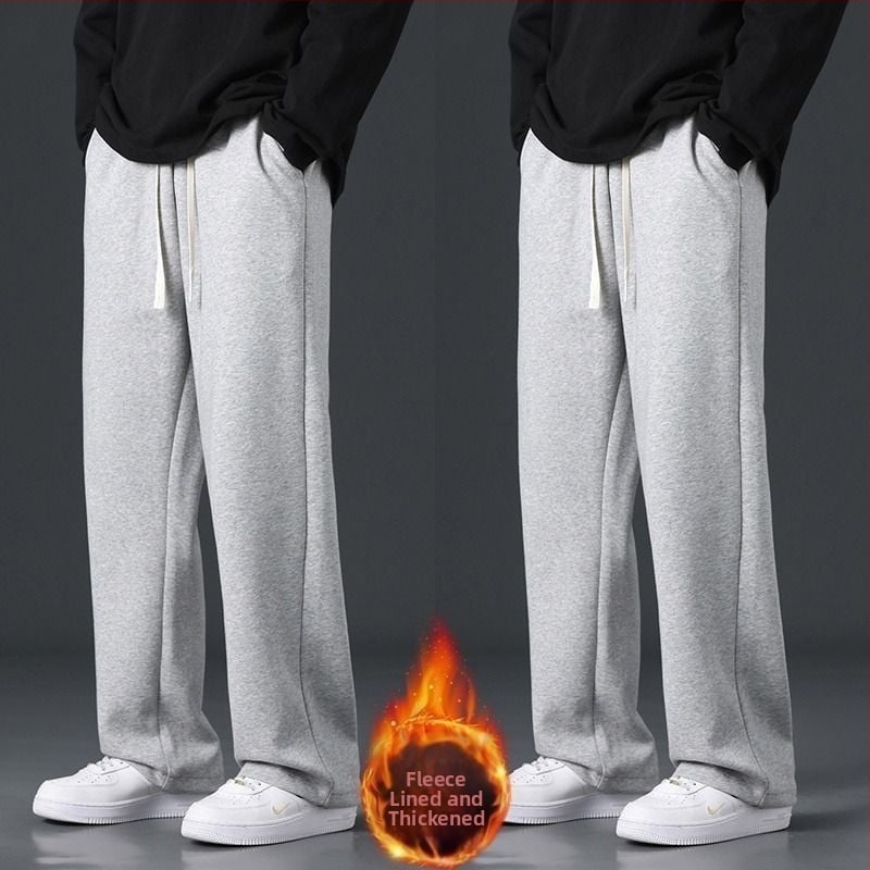 Vyrinės kelnės su fliso pamušalu, tiesus kirpimas, aukštas liemuo, tankus audinys, kvėpuojanti bambuko pluošto ir poliesterio mišinio