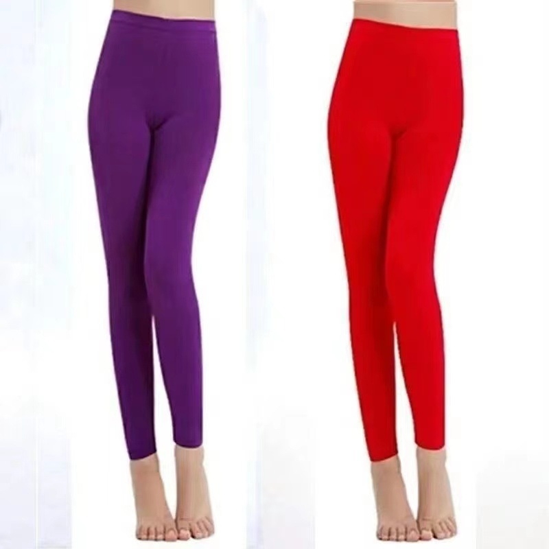 Ženske termalne capri hlače, visokog struka, oblikovanje tijela, mješavina spandexa i lycra, poliester, srednja težina