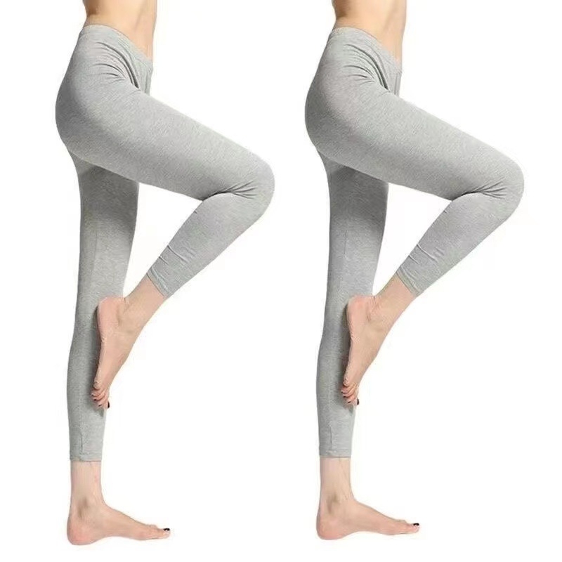 Ženske termalne capri hlače, visokog struka, oblikovanje tijela, mješavina spandexa i lycra, poliester, srednja težina