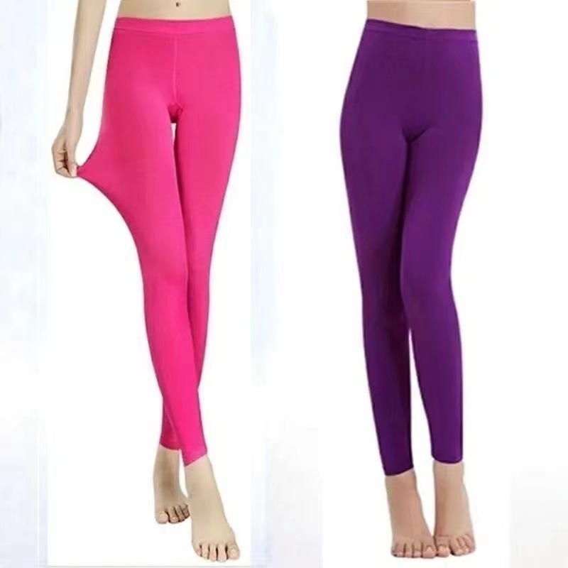 Ženske termalne capri hlače, visokog struka, oblikovanje tijela, mješavina spandexa i lycra, poliester, srednja težina