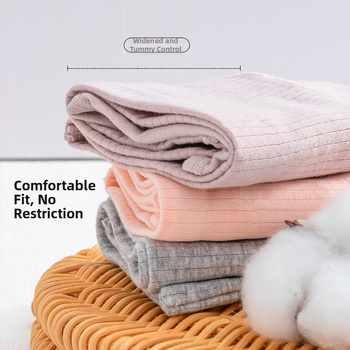 Női pamut magas derékú alsónemű, antibakteriális, légáteresztő, fenékemelő és hasi kontroll