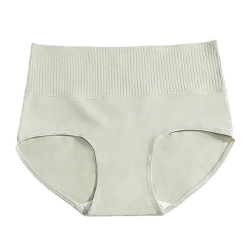 Női pamut magas derékú alsónemű, antibakteriális, légáteresztő, fenékemelő és hasi kontroll