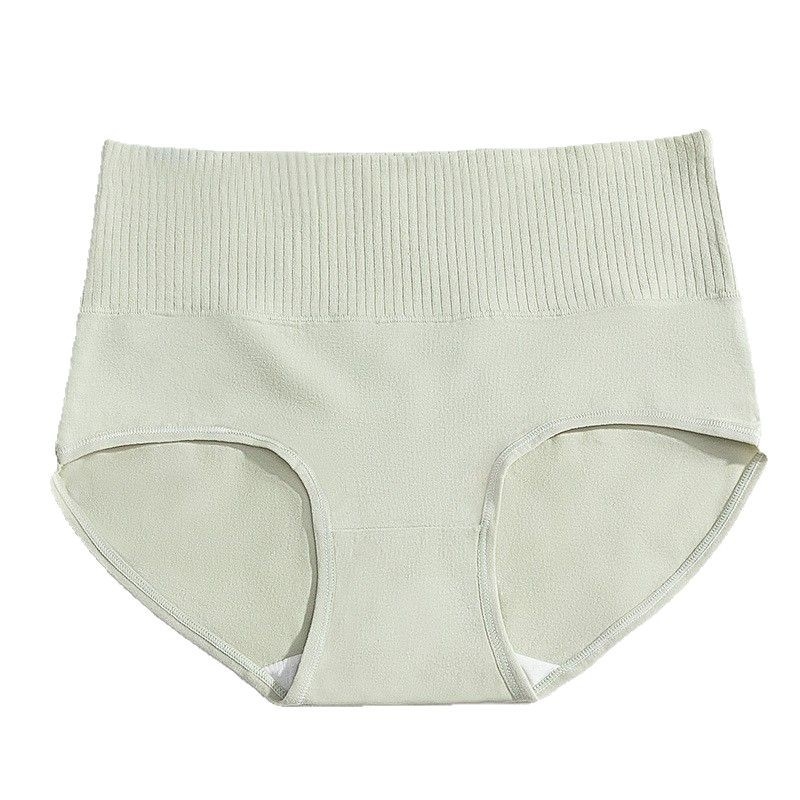 Női pamut magas derékú alsónemű, antibakteriális, légáteresztő, fenékemelő és hasi kontroll