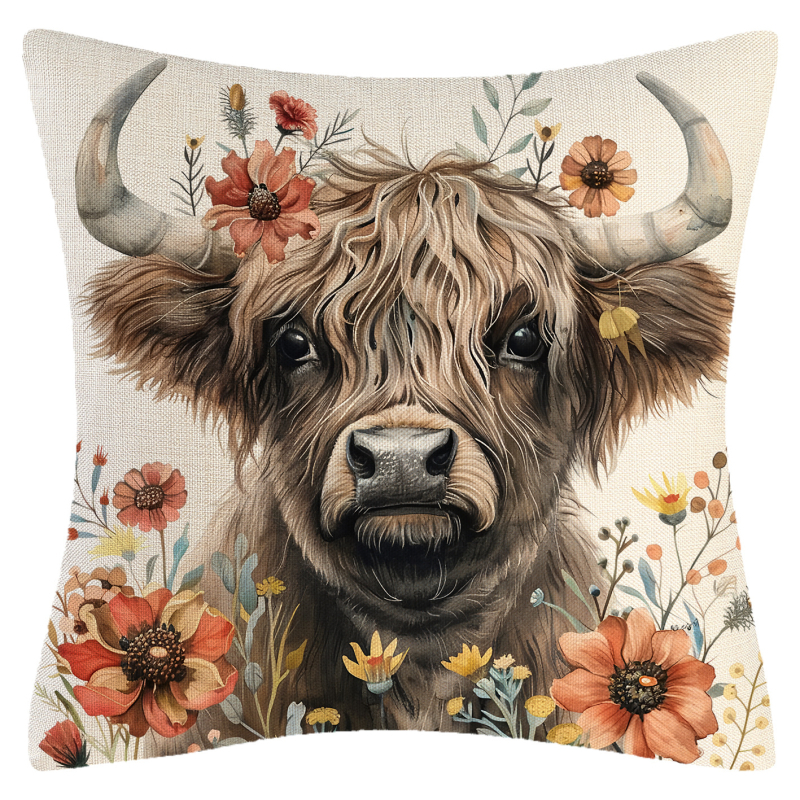 Párnahuzat pamut-len keverékből, geometriai minta, nyomtatás és varrás, modern minimalist stílus, testreszabható, csomagolás 10 db