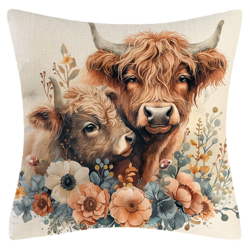 Párnahuzat pamut-len keverékből, geometriai minta, nyomtatás és varrás, modern minimalist stílus, testreszabható, csomagolás 10 db