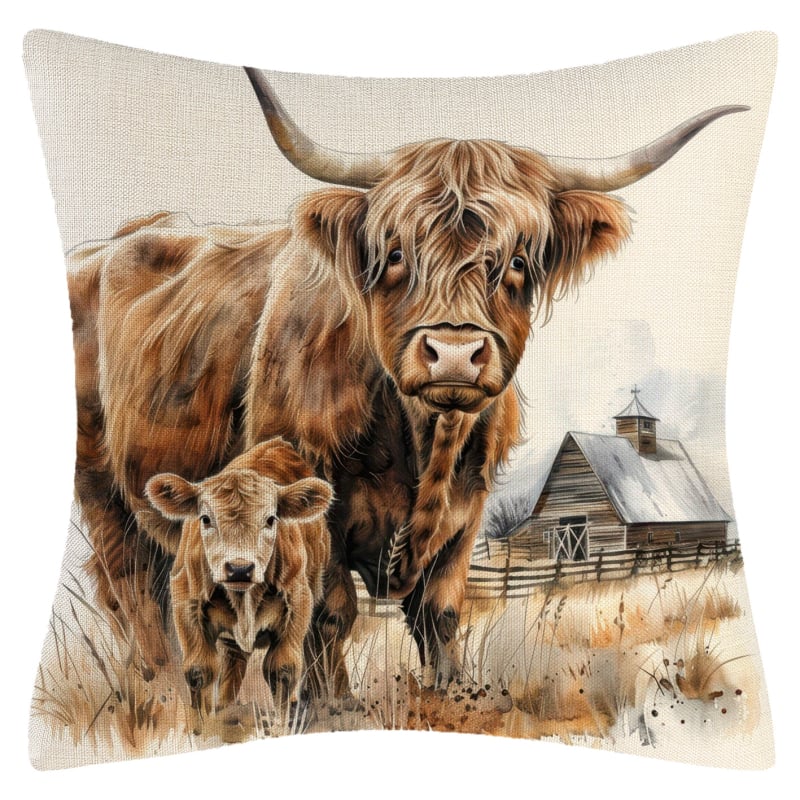 Párnahuzat pamut-len keverékből, geometriai minta, nyomtatás és varrás, modern minimalist stílus, testreszabható, csomagolás 10 db