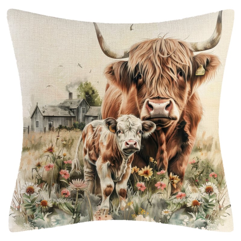 Párnahuzat pamut-len keverékből, geometriai minta, nyomtatás és varrás, modern minimalist stílus, testreszabható, csomagolás 10 db