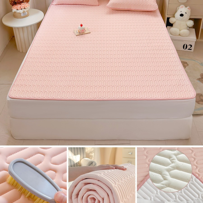 Krevetni prekrivač quiltan od poliestera s elastanom, reaktivno bojenje, 2–2,5 kg, moderni minimalistički stil