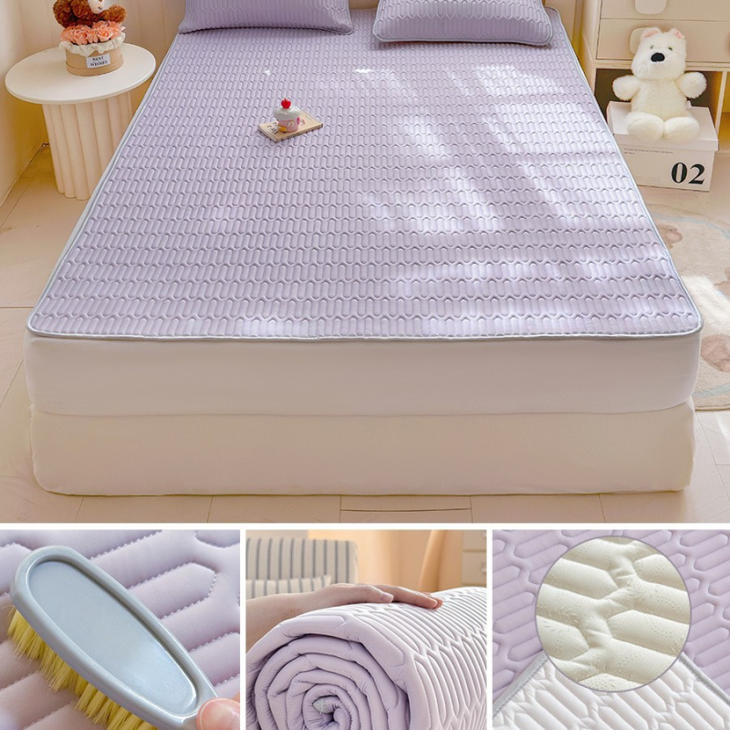 Krevetni prekrivač quiltan od poliestera s elastanom, reaktivno bojenje, 2–2,5 kg, moderni minimalistički stil