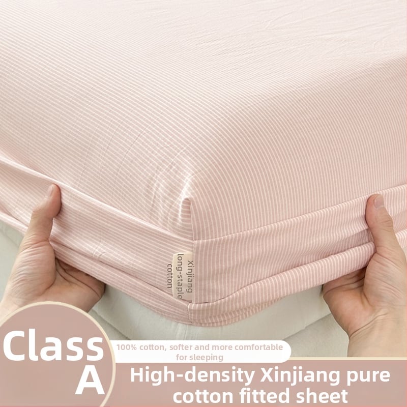 Gumis lepedő, 100% pamut, quiltált, fonallal festett