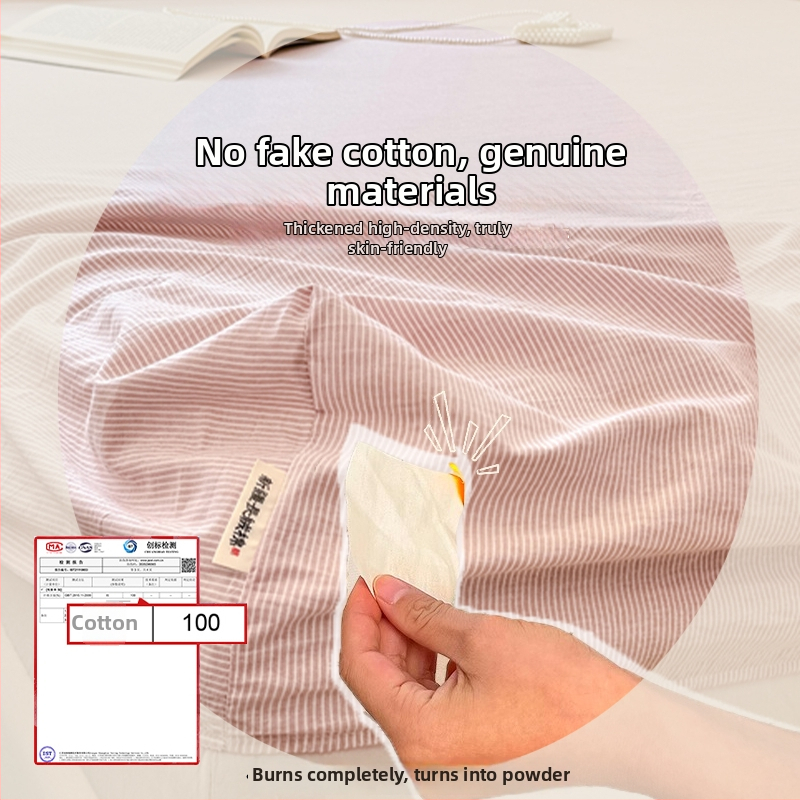 Gumis lepedő, 100% pamut, quiltált, fonallal festett