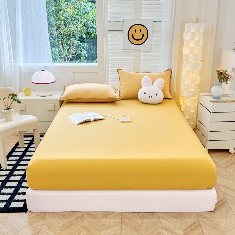 Gumis lepedő, 100% pamut, quiltált, fonallal festett