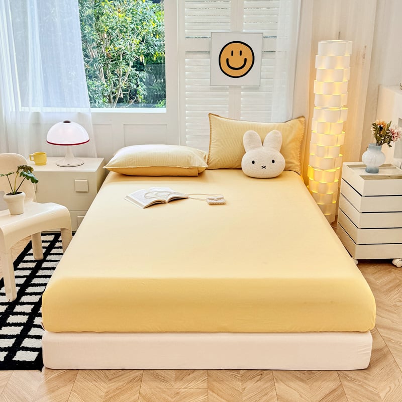 Gumis lepedő, 100% pamut, quiltált, fonallal festett