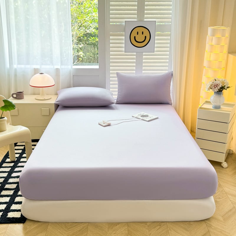 Gumis lepedő, 100% pamut, quiltált, fonallal festett