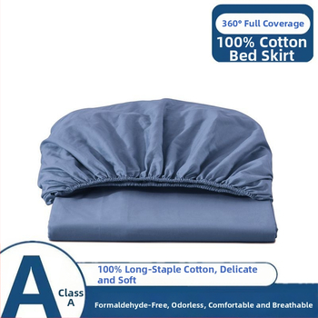 Pamut twill ágyneműhuzat és matracvédő – csúszásmentes, teljes lefedettség, porvédelem, egyszerű stílus